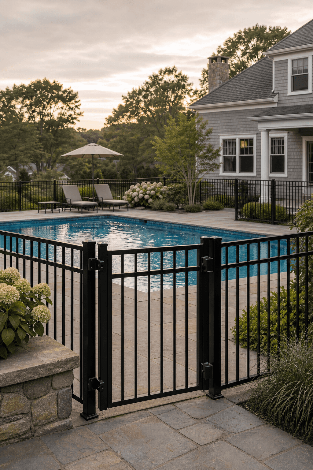 Pool fence