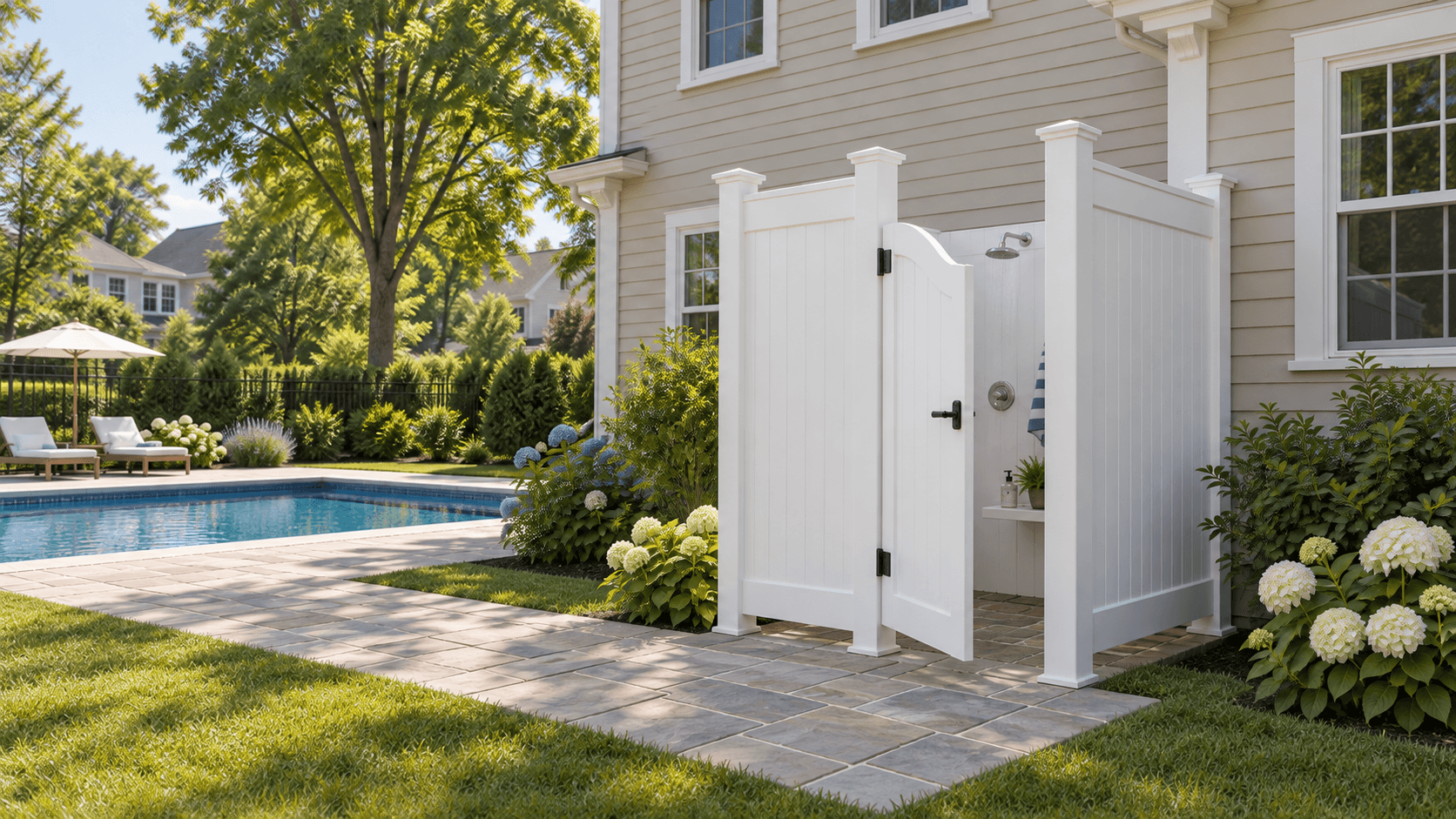 Outdoor Shower Enclosures