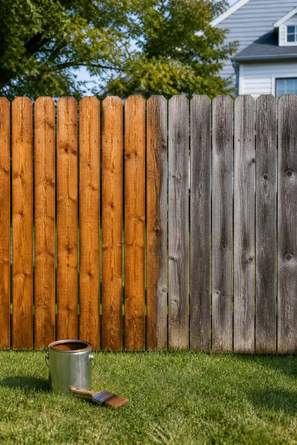 Fence maintenance & refinishing