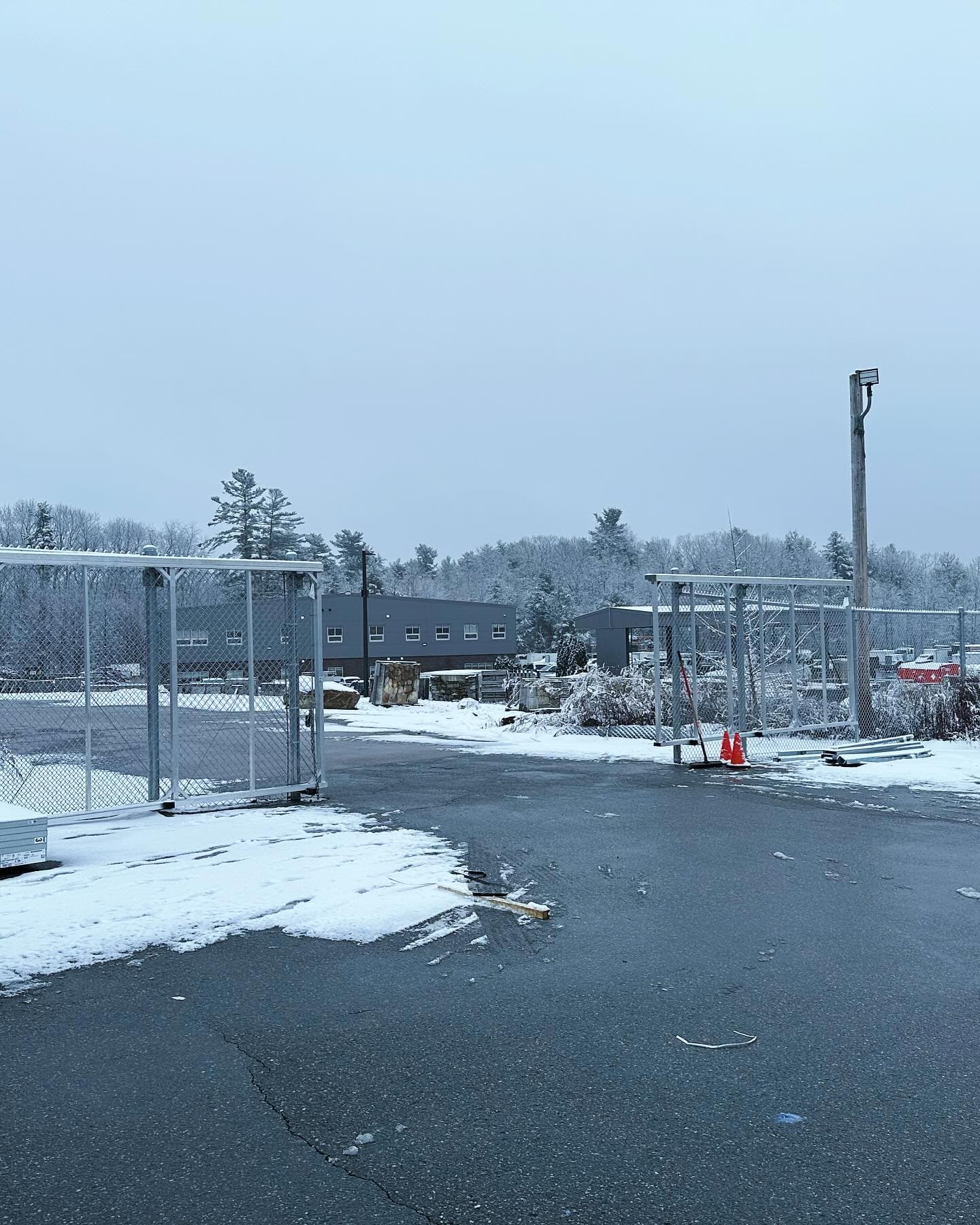 Medway's Commercial Chain Link Security Installation