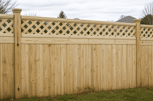 2-Inch Diagonal Lattice Topper